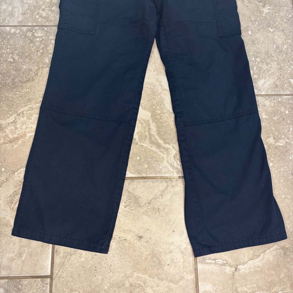 5.11 Tactical Series Womens Navy Blue Ripstop Cargo Pants Size 6 Regular TAC-143 - Picture 4 of 14